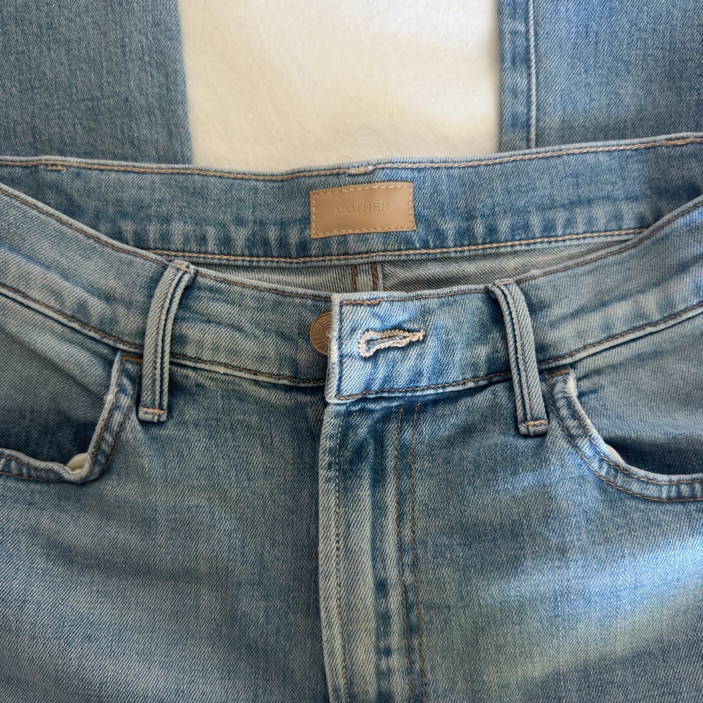 MOTHER Light Blue Ankle Jeans 29 - Picture 4 of 4